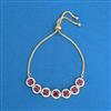 Cz Classic Bracelet With 2 Tone Plating