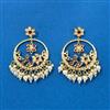 Cubic Zirconia Classic Earring With Gold Plating