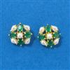 Cubic Zirconia Tops With Gold Plating