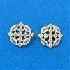 Cubic Zirconia Tops With Gold Plating