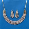 Cubic Zirconia Classic Necklace With Gold Plating