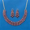 Cubic Zirconia Classic Necklace With Gold Plating