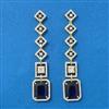Cubic Zirconia Classic Earring With 2 Tone Plating