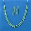 Cubic Zirconia Classic Necklace With Rhodium Plating