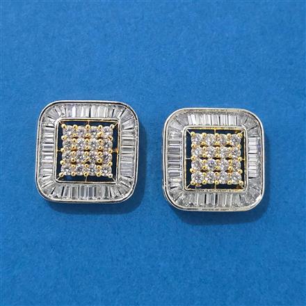 American Diamond Tops With Carat 2 Tone Rhodium Plating