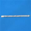 Cz Classic Bracelet With 2 Tone Rhodium Plating