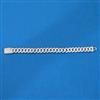Cz Classic Bracelet With 2 Tone Rhodium Plating
