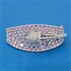 Cz Openable Kada With Rhodium Plating