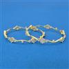 American Diamond Classic Bangles With Gold Plating