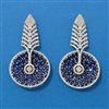 American Diamond Classic Earring With Rhodium Plating