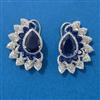 American Diamond Classic Earring With Rhodium Plating