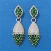 American Diamond Classic Earring With 2 Tone Plating