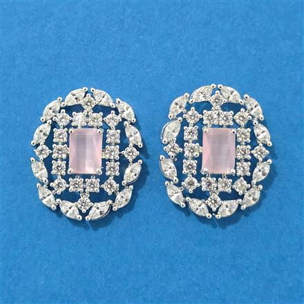 American Diamond Tops With Rhodium Plating