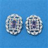 American Diamond Tops With Rhodium Plating