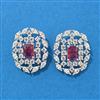 American Diamond Tops With Rhodium Plating