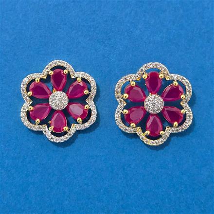 American Diamond Tops With 2 Tone Plating