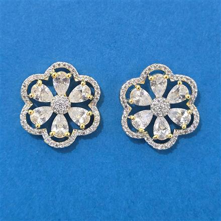 American Diamond Tops With 2 Tone Plating