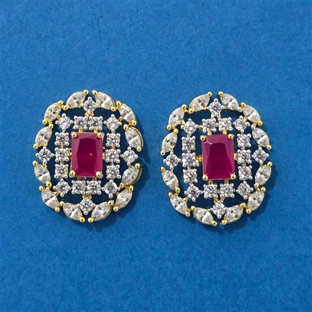 American Diamond Tops With 2 Tone Plating