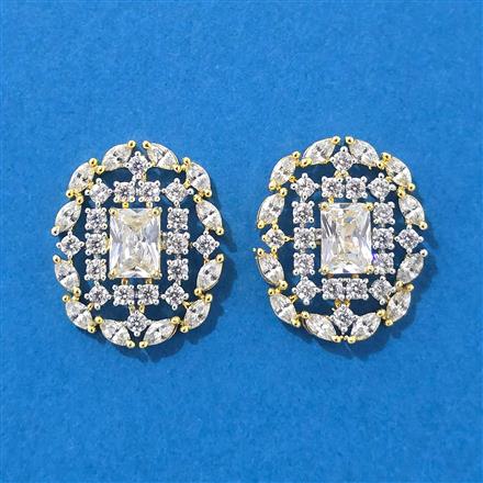American Diamond Tops With 2 Tone Plating