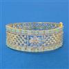 Cz Openable Kada With 2 Tone Plating