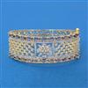 Cz Openable Kada With 2 Tone Plating