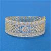 Cz Openable Kada With 2 Tone Plating