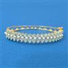 Cz Openable Kada With 2 Tone Plating