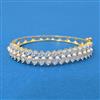 Cz Openable Kada With 2 Tone Plating