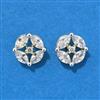 Cz Tops With 2 Tone Rhodium Plating