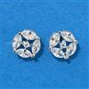 Cz Tops With 2 Tone Rhodium Plating