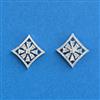 Cz Tops With 2 Tone Rhodium Plating