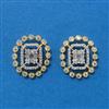 Cz Tops With Mehndi 2 Tone Rhodium Plating