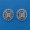 Cz Tops With Mehndi 2 Tone Rhodium Plating