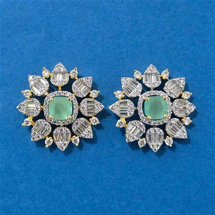 American Diamond Tops With 2 Tone Plating