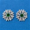 American Diamond Tops With Rhodium Plating