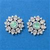 American Diamond Tops With Rhodium Plating