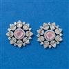 American Diamond Tops With Rhodium Plating