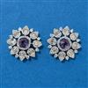 American Diamond Tops With Rhodium Plating
