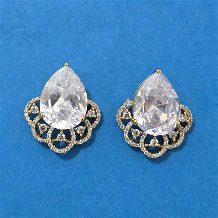 American Diamond Tops With Mehndi Plating