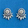 Cz Tops With Mehndi 2 Tone Rhodium Plating