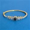 Cz Openable Kada With 2 Tone Plating