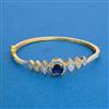 Cz Openable Kada With 2 Tone Plating