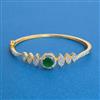 Cz Openable Kada With 2 Tone Plating