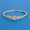 Cz Openable Kada With 2 Tone Plating