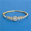 Cz Openable Kada With 2 Tone Plating