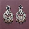 Cubic Zirconia Classic Earring With 2 Tone Plating