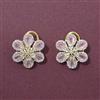 Cubic Zirconia Tops With 2 Tone Plating