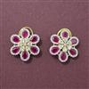 Cubic Zirconia Tops With 2 Tone Plating