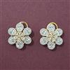 Cubic Zirconia Tops With 2 Tone Plating