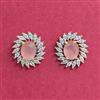 Cubic Zirconia Tops With 2 Tone Plating